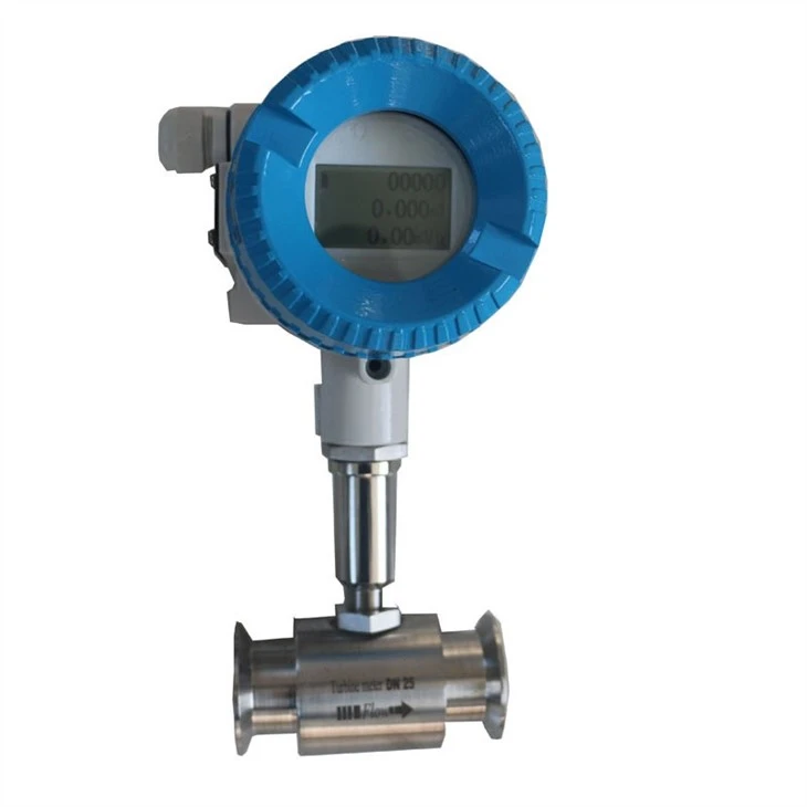 tr-clamp turbine flow meter tr-clamp turbine flow meter